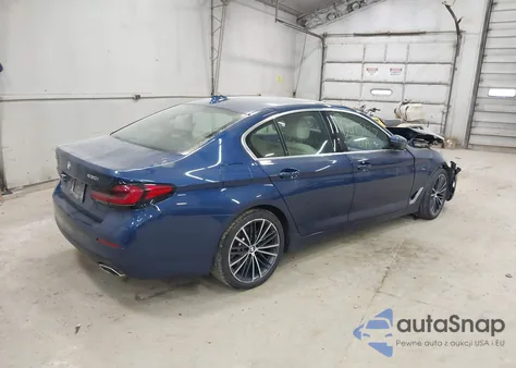 2021 BMW 530I xDrive из США, поврежденный, VIN WBA13BJ0XMWW95206
